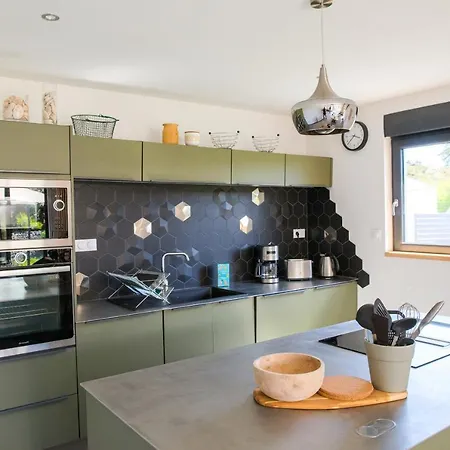 펜션 Charmante Maison Pour 5 Au Coeur De Penmarcʼh